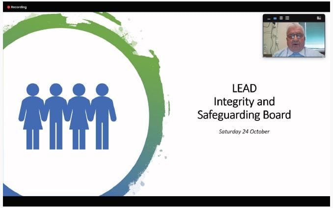 Br Ambrose facilitates webinar for the LEAD District Br Ambrose facilitates webinar for the LEAD District